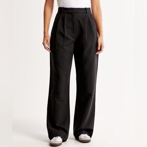 Abercrombie Curve Love Sloane Tailored Pant in Black - NWT Size 25 R